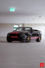 Shelby GT500 Convertible on Vossen Wheels (VFS2) 2017 года